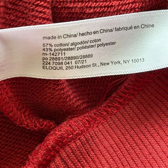 Eloquii Elements Puff Sleeve Leopard Print Sweatshirt Dress Belted Size 22/24 - Picture 14 of 15